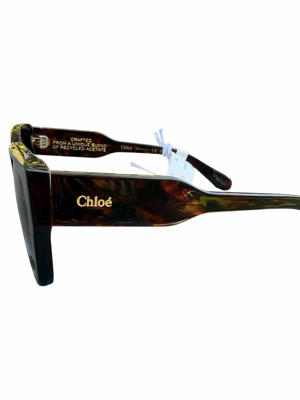 NWT Chloé CH0192S Havana 002 Cat Eye Sunglasses 55□18-145 MSRP $415